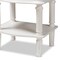 Baxton Studio Audrey Country Cottage Farmhouse White Finished 2-Drawer Nightstand 147-8180 - alternate 7